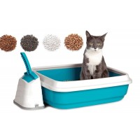 Туалети та наповнювачі для котів