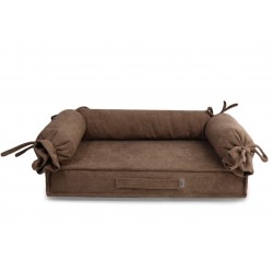 Лежак HugRoll велюр моко L-16 (L-16/2)