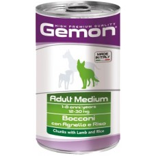 Консерва для собак Gemon Dog Wet Maxi Adult Ягня 1.25 кг (8009470387910)