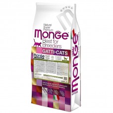 Сухий корм для дорослих котів з чутливим травленням Monge Cat Sensitive зі смаком курки 10 кг (8009470004831)