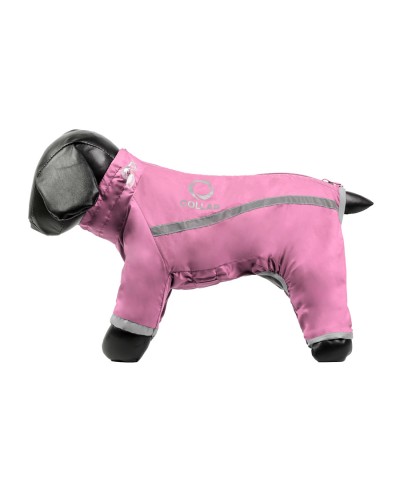 Дощовик COLLAR для собак, L 58 (бордоський дог, лабрадор, ротвейлер, доберман, вівчарка), рожевий (2018247000002)