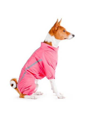 Дощовик COLLAR для собак, L 58 (бордоський дог, лабрадор, ротвейлер, доберман, вівчарка), рожевий (2018247000002)