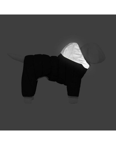 Комбінезон для собак AiryVest ONE, розмір XS 25, чорний (4823089309019)