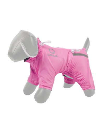 Комбінезон COLLAR для собак, демісезонний, М 34 (французький бульдог, міні англійський бульдог), рожевий (2017967000002)