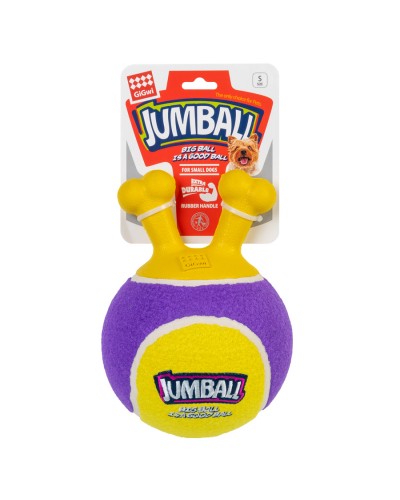 Іграшка для собак Великий тенісний м'яч GiGwi Jumball, латекс, гума, 18 см (4823089352206)