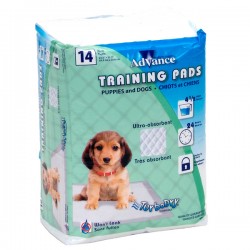 Advance Dog Training Pads АДВАНС ПЕЛЮШКА для собак, суперабсорбент з індикацією